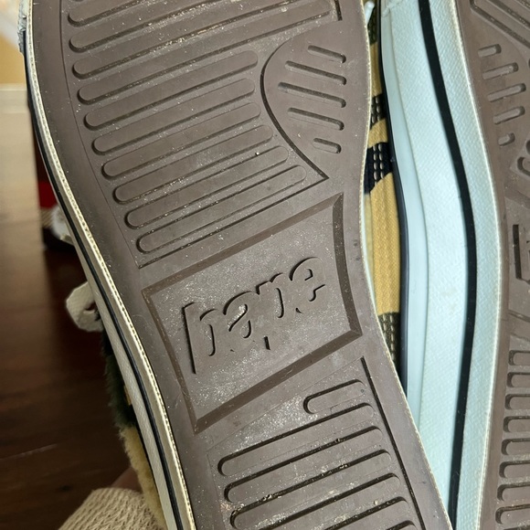 A Bathing Ape Men’s 1st Camo Boa Ape Sta Low Sneakers Shoes Bape - Picture 16 of 17